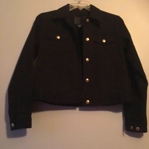 Ralph Lauren Lauren Jeans Co. Black Denim Jacket